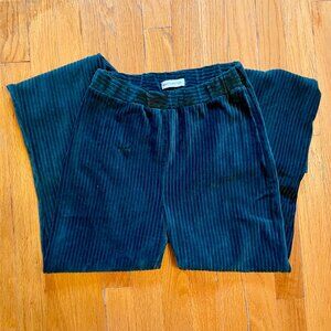 Urban Outfitters Forest Green Stretchy Corduroy Flared Pants